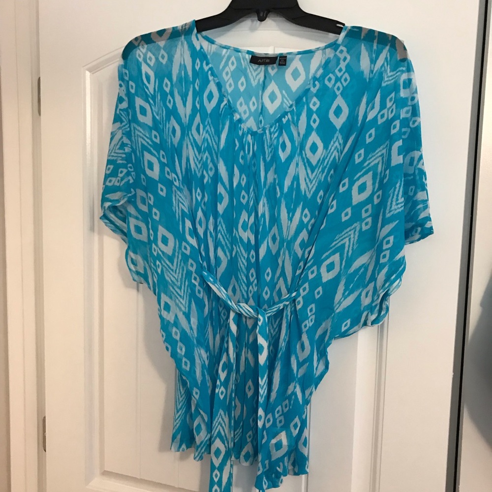Shirt with belt